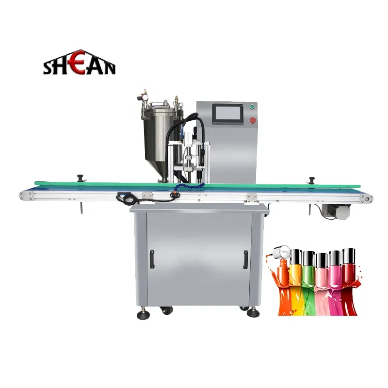 Automatic liquid gel single head nail polish filling machine oil polish filling machine