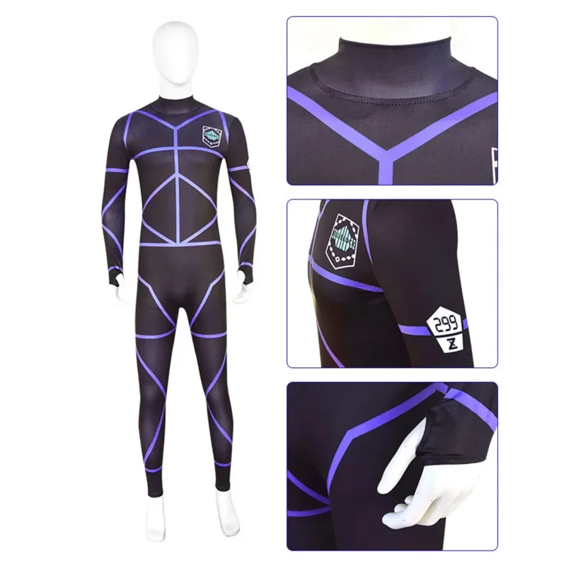 Anime Blue Lock Cosplay Costume Jersey Football Club Sportswear Jumpsuits Isagi Yoichi Hyoma Chigiri Meguru Bachira Maillot Foot