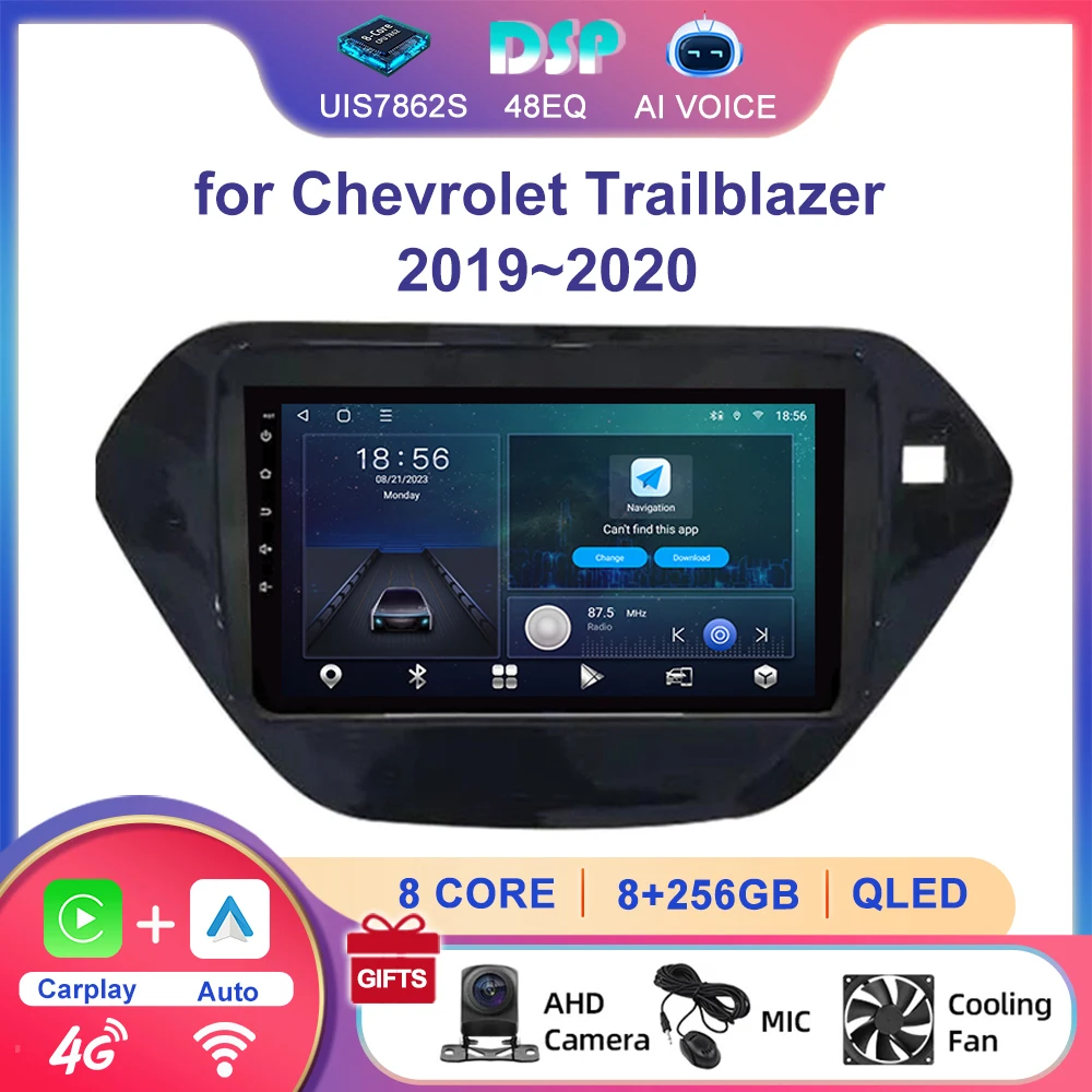 

9 Inch Android Auto Radio Touch Screen Gps Navigation System Carplay Video Multimedia Player for Chevrolet Trailblazer 2019~2020