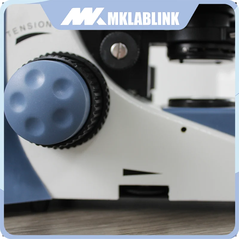 MKLABLINK Biological Microscope Monocular Head  4X, 10X, 40X, 100X laboratory Microscope