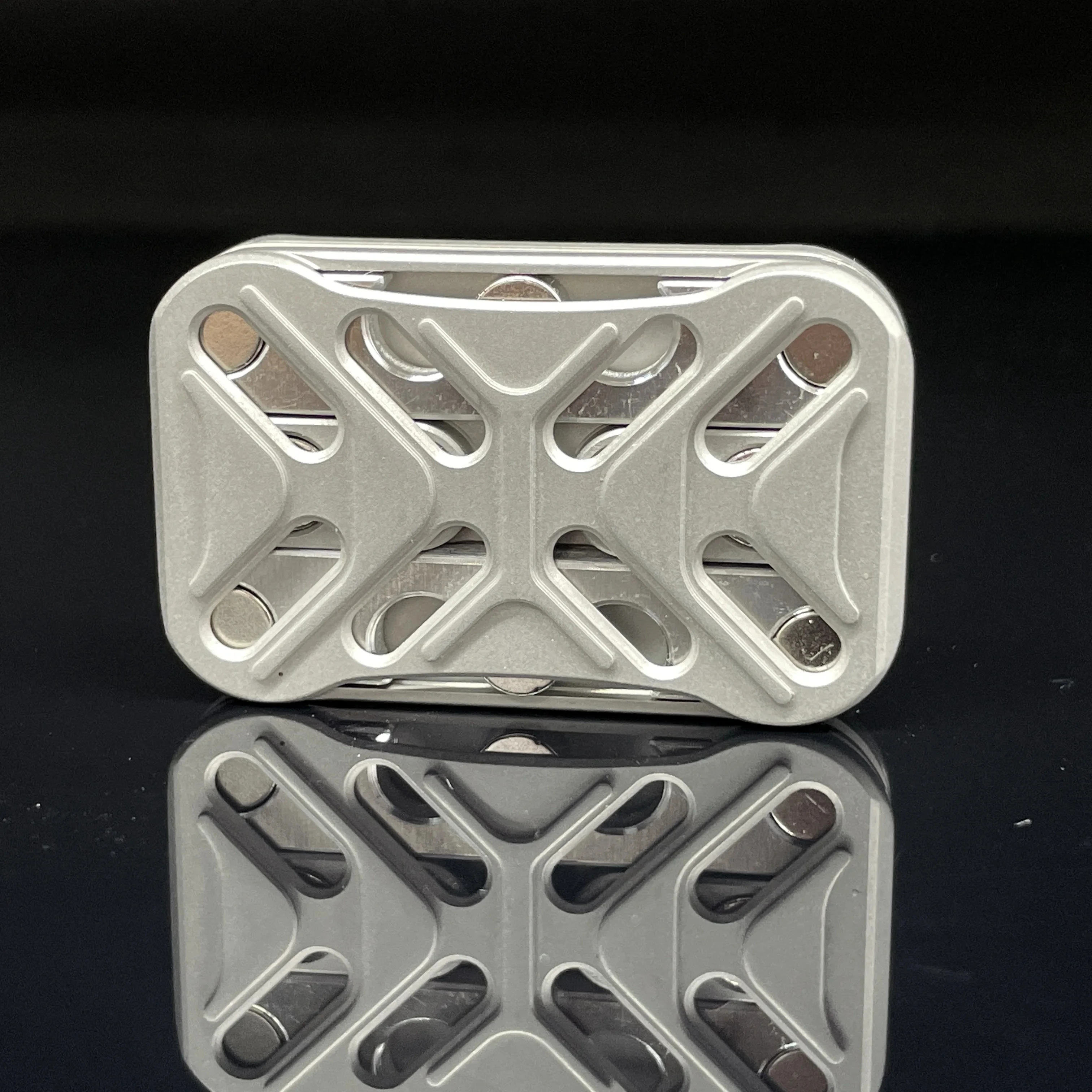 RAPT MOD الفولاذ المقاوم للصدأ جوفاء اللمس المنزلق EDC تململ المنزلق المعادن ألعاب متململة مكافحة الإجهاد أدهد أداة تململ سبينر اللعب