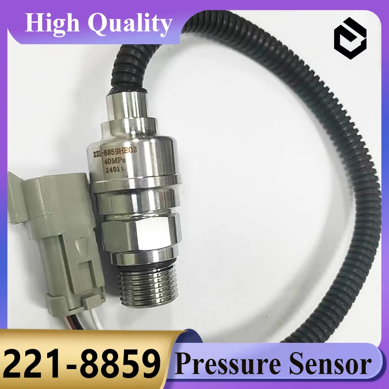 221-8859 High Pressure Sensor 2218859 for Caterpillar CAT for E312C E312D E320C E320D Excavator Parts