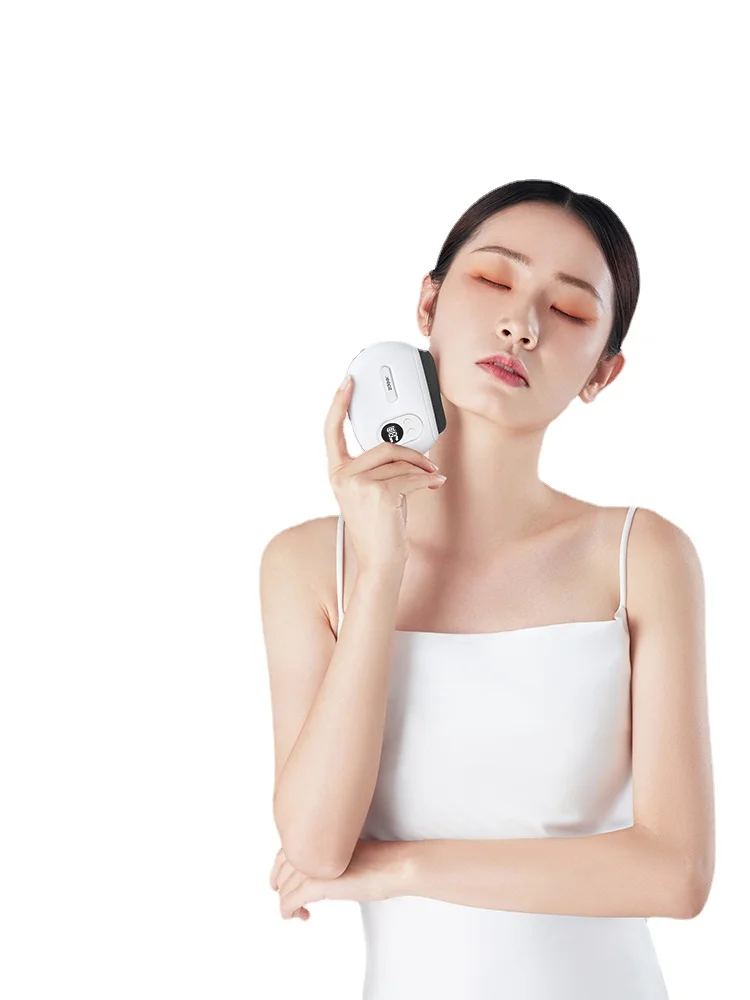 

YY Smart Facial Stone Scrapping Plate Massager Electric Gua Sha Scraping Massager Facial Beauty