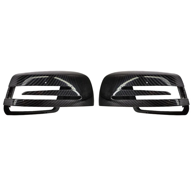 Pair of Rearview Mirror Cover For C-class W204 E-class W212 S-class W221 ABS Mirror housing Replacement Original Covers