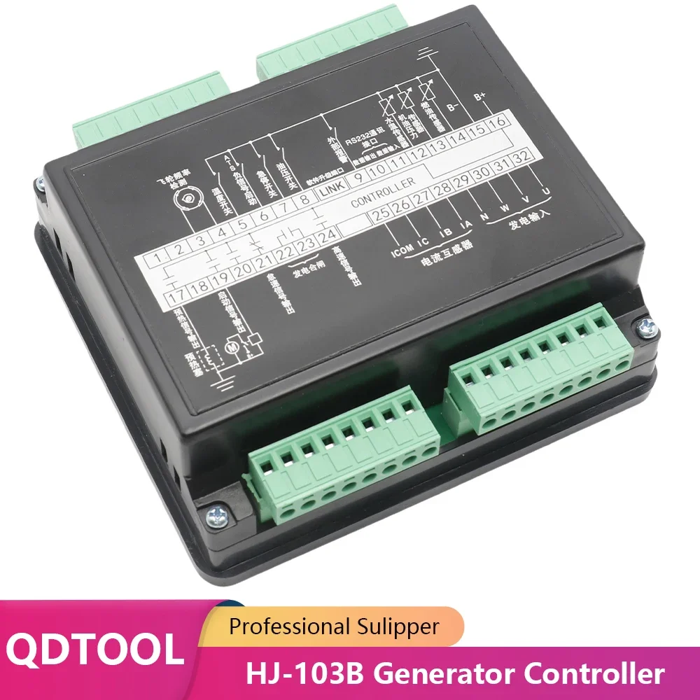 HJ-103B Controller 10-15KW Water-Cooled Generator Five Protection Controller
