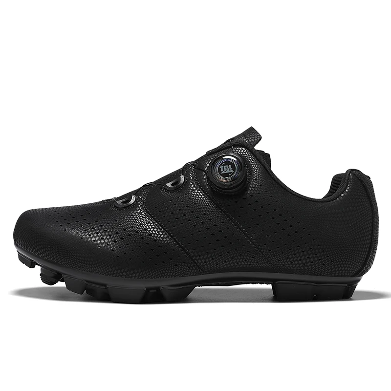 Men's and Women's MTB Cycle Shoes Flat Pedal Shoes Self Locking Speed Road Cycling Sneakers Indoor Training Sport Cycling Shoes