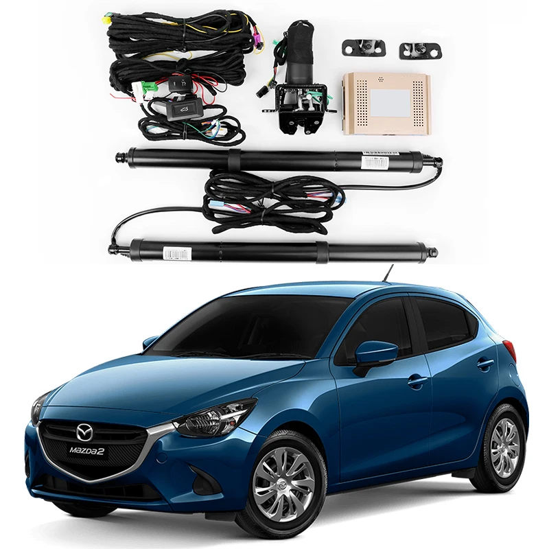 For Mazda 2 Electric tailgate intelligent automatic suction lock luggage modification automotive supplies