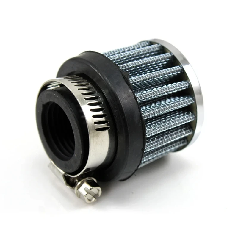 Universal Car Air Filter 12mm 25mm for Motorcycle Cold Intake High Flow Crankcase Vent Cover Mini Breather Filters