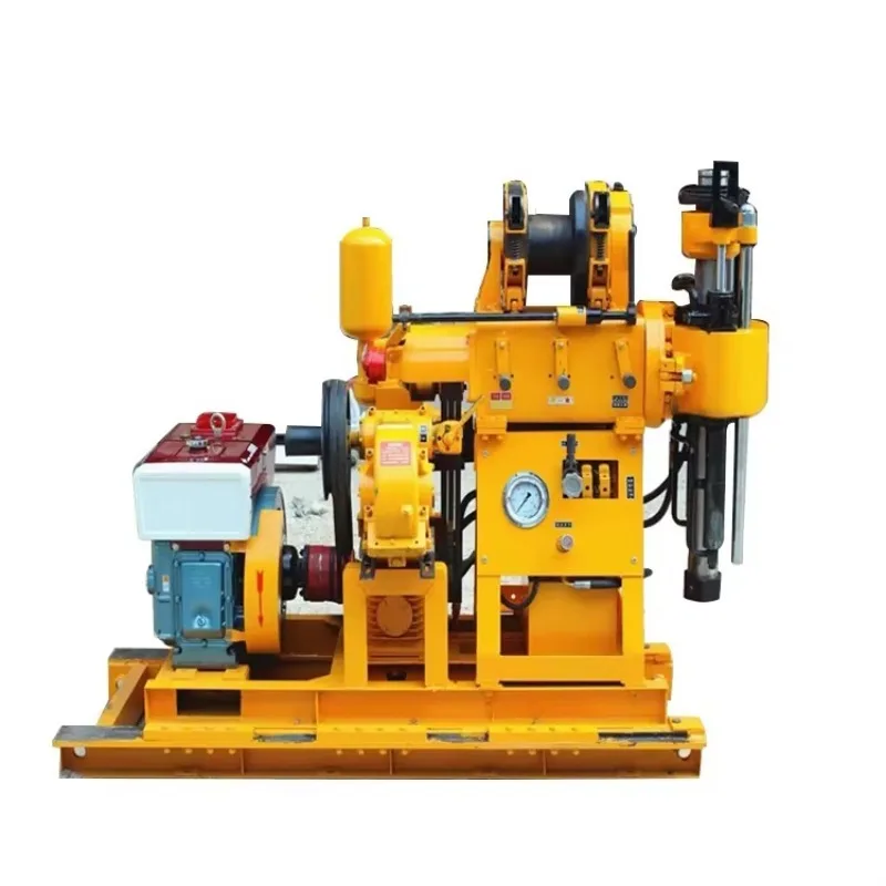 Depth Borehole Deep Water Well Soil Investigation With SPT Standard Penetration Test Function Drilling Rig Machine