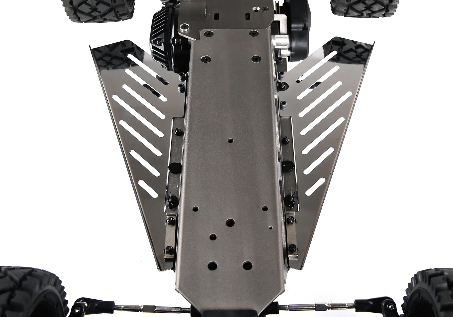 루오판 원격 조종 자동차 BAHA 5B 스테인리스 스틸 사이드 패널 키트는 HPI BAJA 5B 모델에 적합합니다