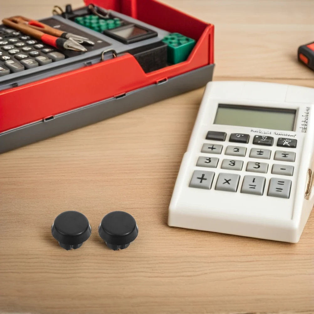 

5Pcs ABS Pool Cue Bottom Plugs Protective End Covers Black Replacement Accessories for Billiard Snooker Cue Repairing Parts