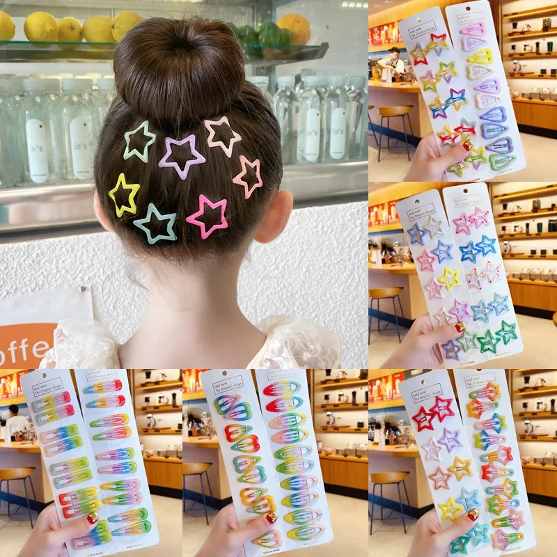 Grampos de cabelo acessórios para o cabelo clipe pinzas para el cabello borboleta bandas meninas cheveux coreano crianças moda bonito molette capelli
