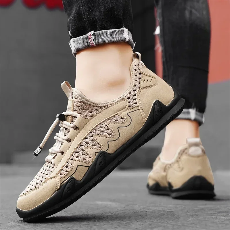

Versatile Men's Leisure Sneakers Men Lightweight Comfy Sports Walking Shoes Fashion High-quality Lightweight Comfy Walking Shoes