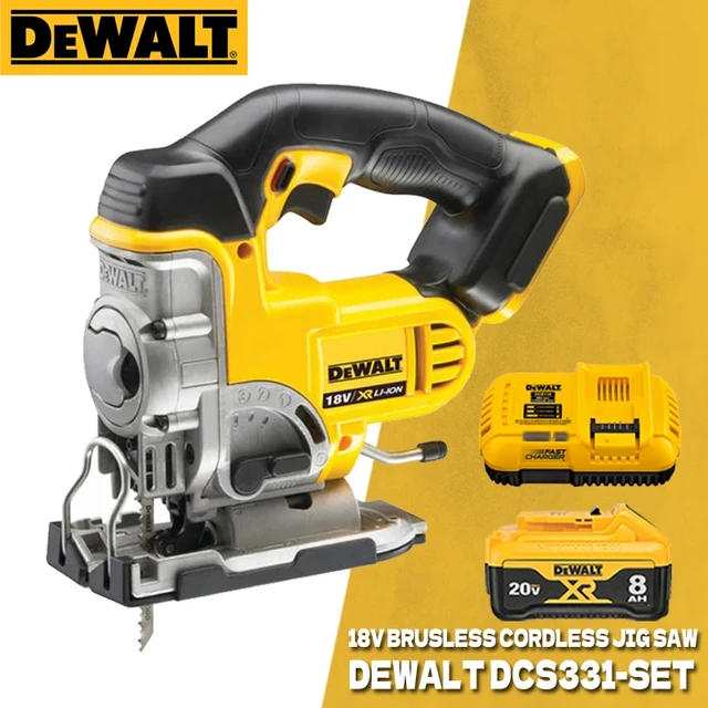 DEWALT DCS331 Cordless Scroll Saw Kits 18V 20V MAX Rechargeable Wood Electric Saws Linear Curve Cutting