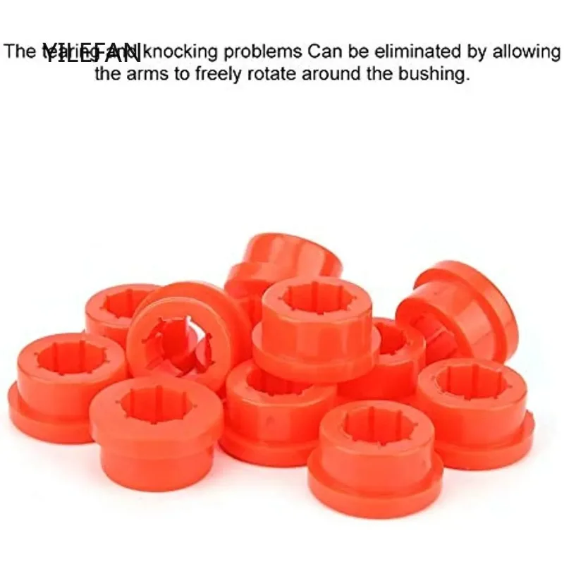 Rear Camber Bushings, 12PCS Replacement Bushings Lower Control ARM LCA Rear Camber Bushings for CIVIC EG6-EK9 88-05