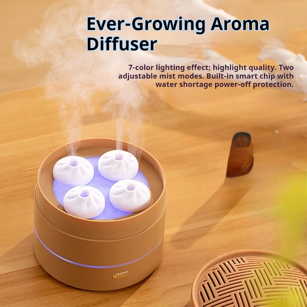 

Новое поступление 2026, увлажнитель для ароматерапии, перезаряжаемый через USB мини-портативный диффузор для дома, спальни и офиса, рабочего стола