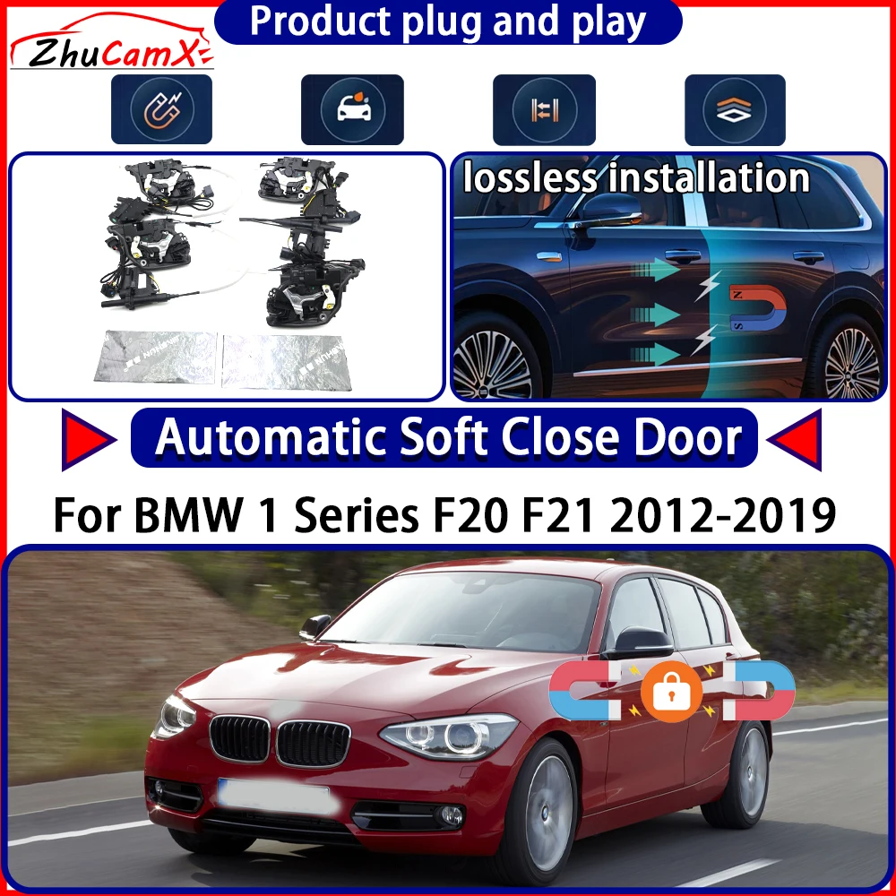 Electric Door Lock Actuator for BMW 1 Series F20 F21 2012-2019 Soft Close Door Kit Power Latch System Auto Pull Door Easy Close