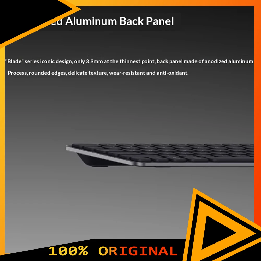 

Rapoo E9300G Wireless Keyboard 3.9mm² Light Scissors Foot Fits Finger Pulp Multimode Connection Office Keyboard Pc Accessories