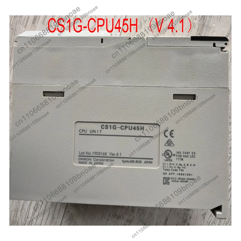 CS1G-CPU45H Версия 4.1 / 4.0 / 3.0 Отправлено после тестирования, работает исправно.