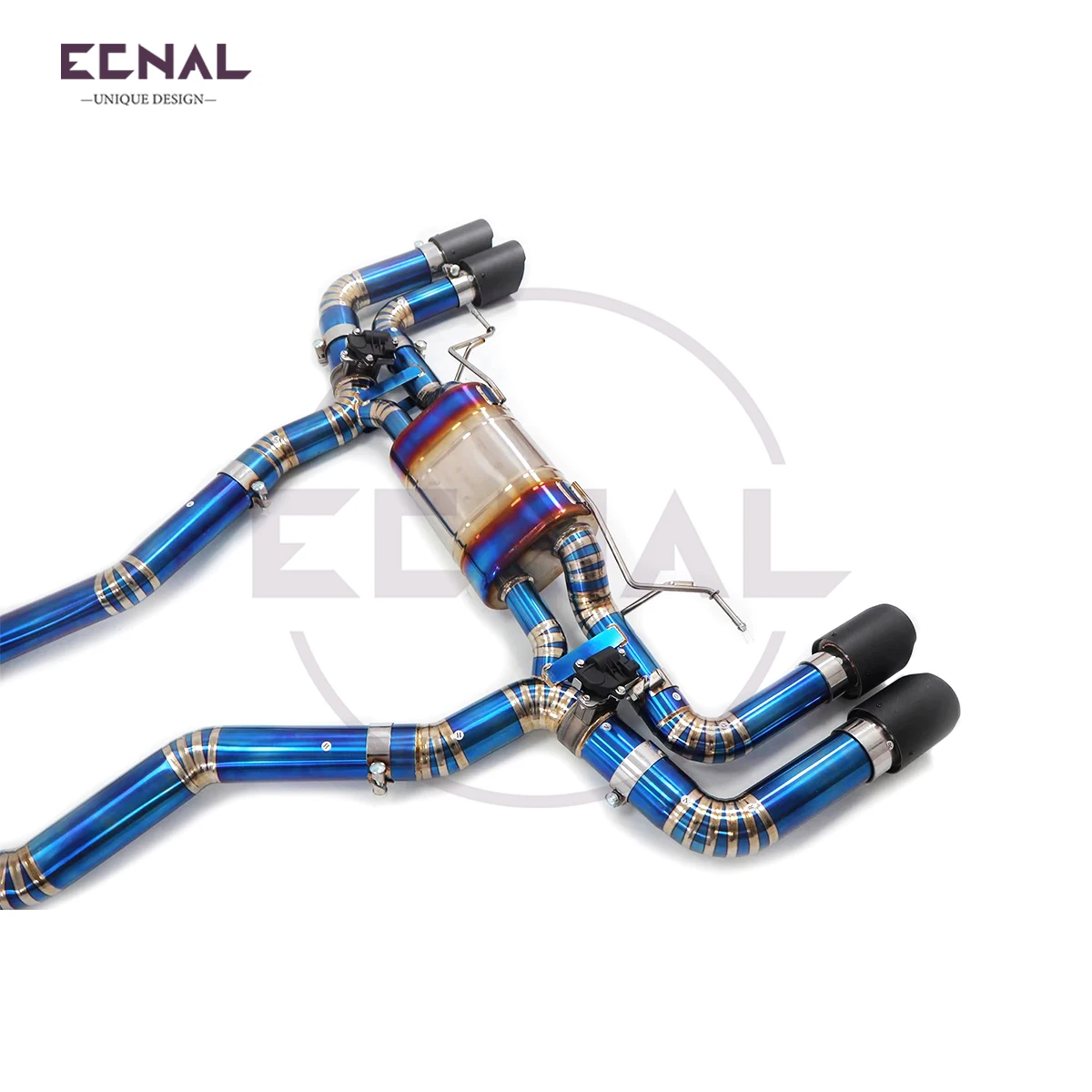 

Выхлопная система Ecnal для Bmw G14 G15 G16 m850i V8 4,4T, выпускная система с титановым клапаном, автомобильная выхлопная труба премиум-класса