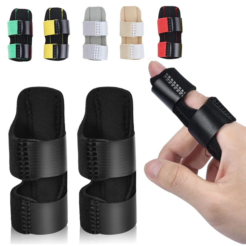 Trigger Finger Splint Fixing Brace Adjustable Straighten Sprain Dislocation Release Pain Relief Corrector Support Healthy Care