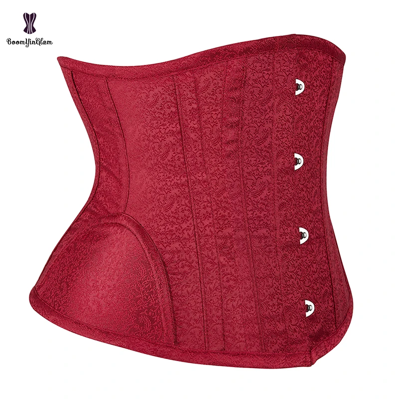 4 Brooches Firmly Tummy Control Gothic Corselet Binder Shapers Plus Size XXS-6XL 14 Steel Bone Waist Trainer Corset For Women