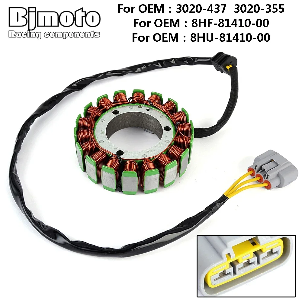 Motorcycle Generator Stator Coil For Yamaha FX Nytro / RS Vector / RS Venture / RS Viking 1000