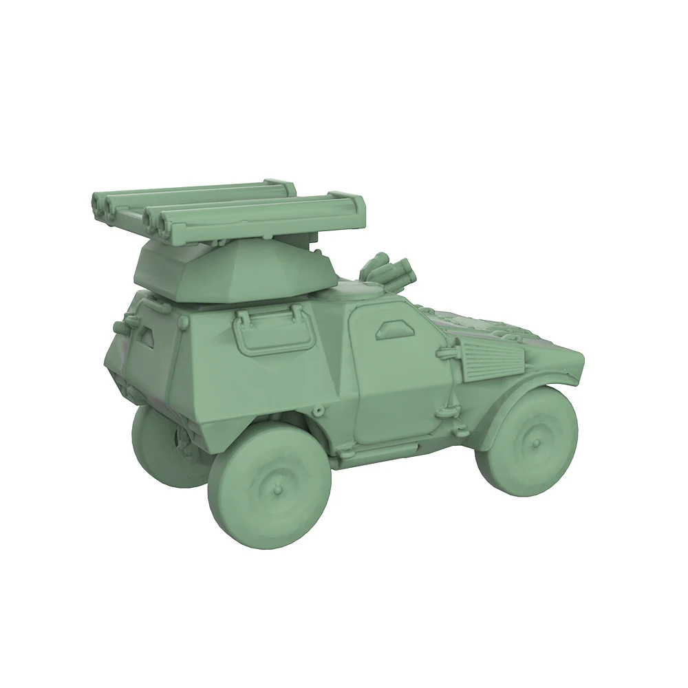 1/220 1/160 1/87 SSMODEL SS977 Kit de modelo militar ferroviario Francia VBL Ingwe vehículo blindado