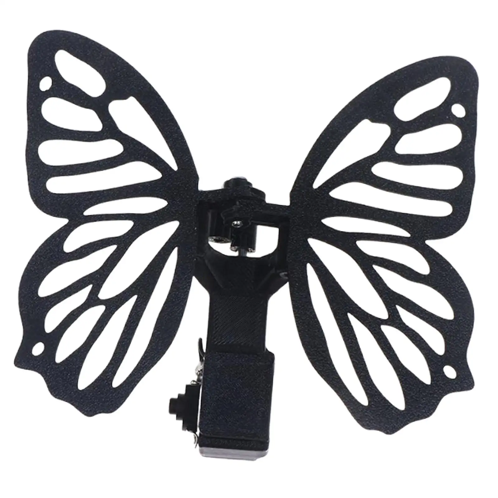 

Mechanical Butterfly Electric Flapping Model Plastic Dynamic Accessory Tabletop Ornament for Cosplay Stage Prop
