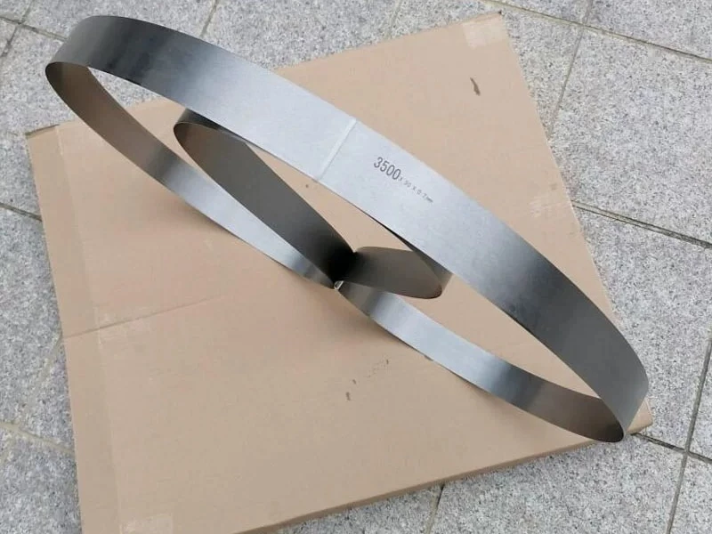 Band Knife Industrial Durable Splitter Blade 300 320 400 520 mm Swedish 420 Steel for Leather Splitting Skiving Machine