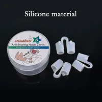 Anti Snoring Nasal Dilators Apnea Sleep Silicone Mini Device Sleeping Aid Anti Snore Nose Clip Stopper Stop Snore Easy Breathing