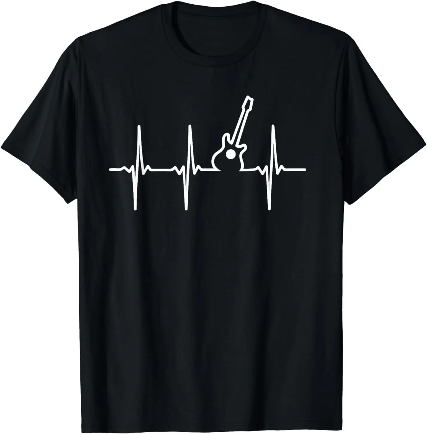 

Guitar Heartbeat Instrument Gift T-Shirt
