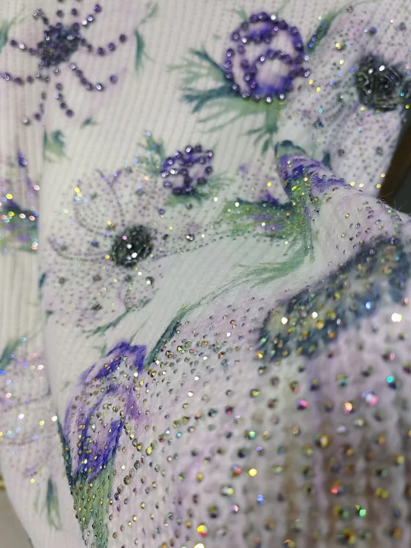 여성 하이엔드 스웨터, 니트 풀오버, 니트 상의, 점퍼 의류, 가을 겨울, 실제 사진