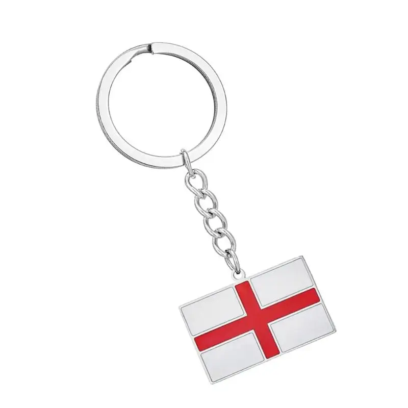 P9FE Einzigartiger Schlüsselanhänger mit britischer Flagge und schottischem englischem Detail, für Geschenke und Souvenirs – Detail 4
