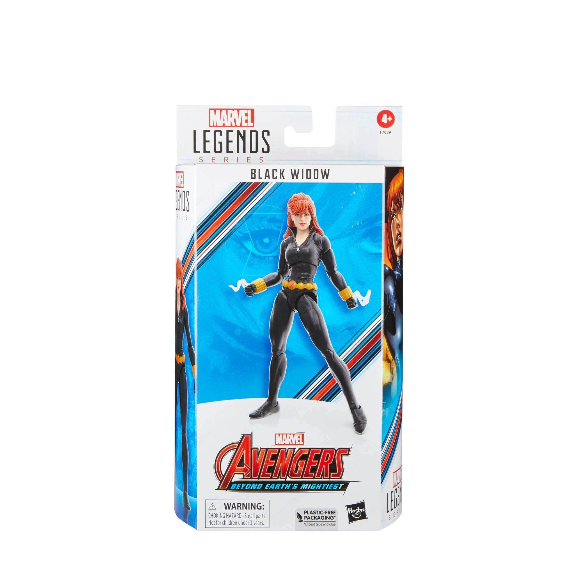 Original Hasbro Marvel Legends Avengers Beyond Earth's Mightiest Black Widow 60th Anniversary Anime Figure Action Figure Model