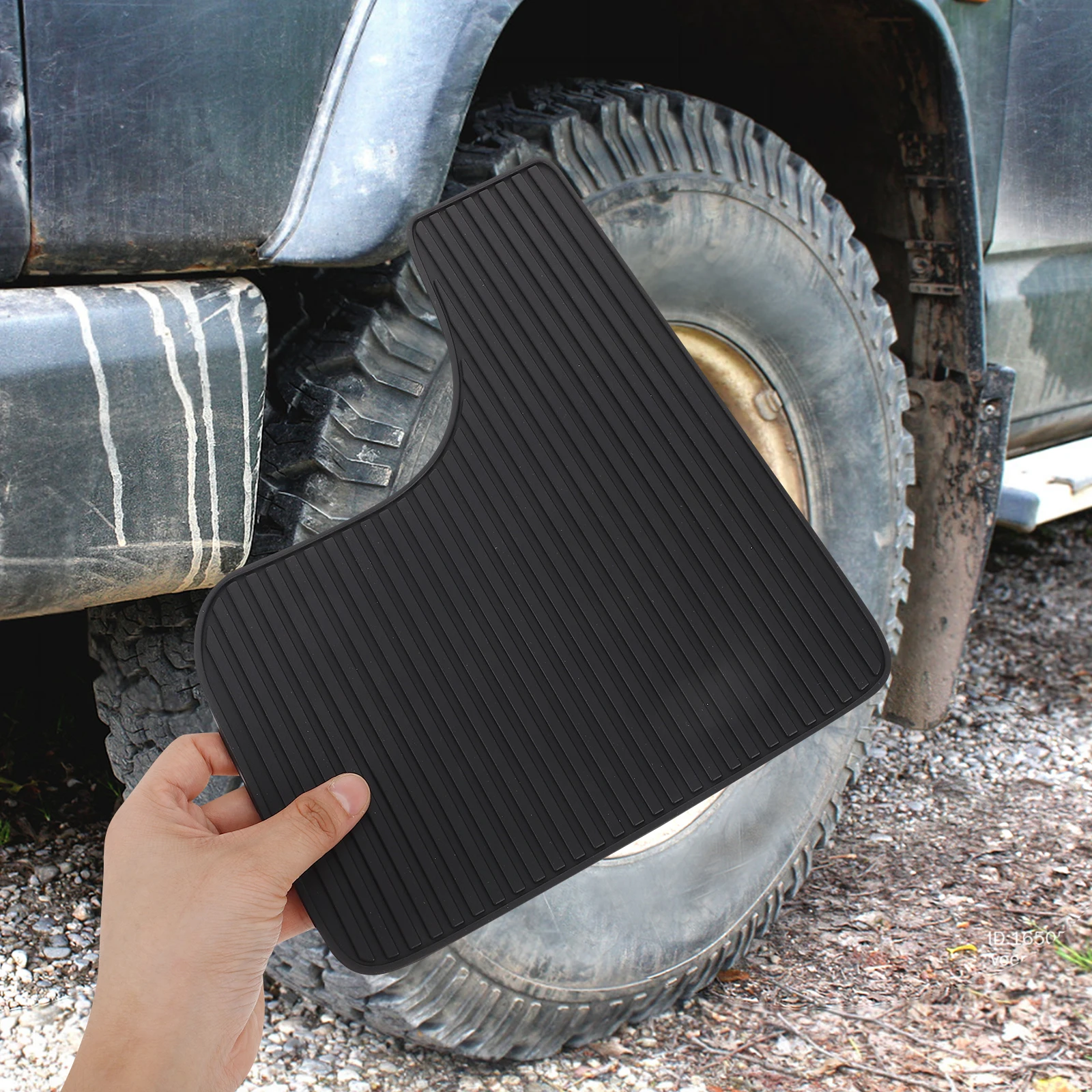 

1 Pair Car Mud Flaps Splash Guard Wheel Well Covers Mudguard For Front Rear Left Right Sprinter Pvc Exterior