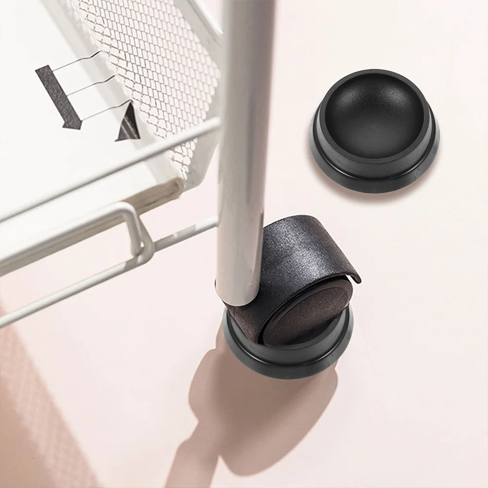

8Pcs Rubber Furniture Caster Cups Anti-Skid Chair Leg Protectors Floor Sliders Pads Household Use Furniture Caster Cups