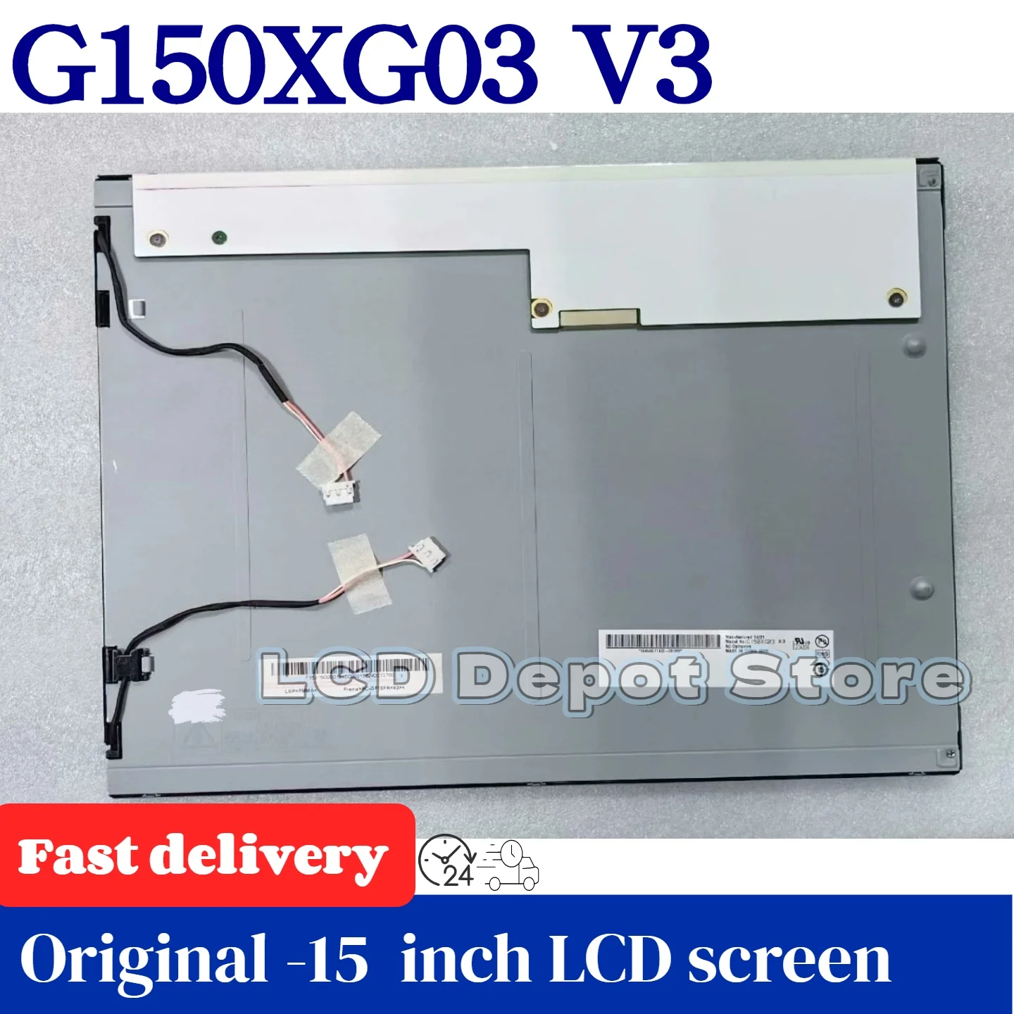 

G150X03 V3 Оригинальный 15-дюймовый ЖК-дисплейный модуль Aou с разрешением 1024*768, поставляется с качеством класса А