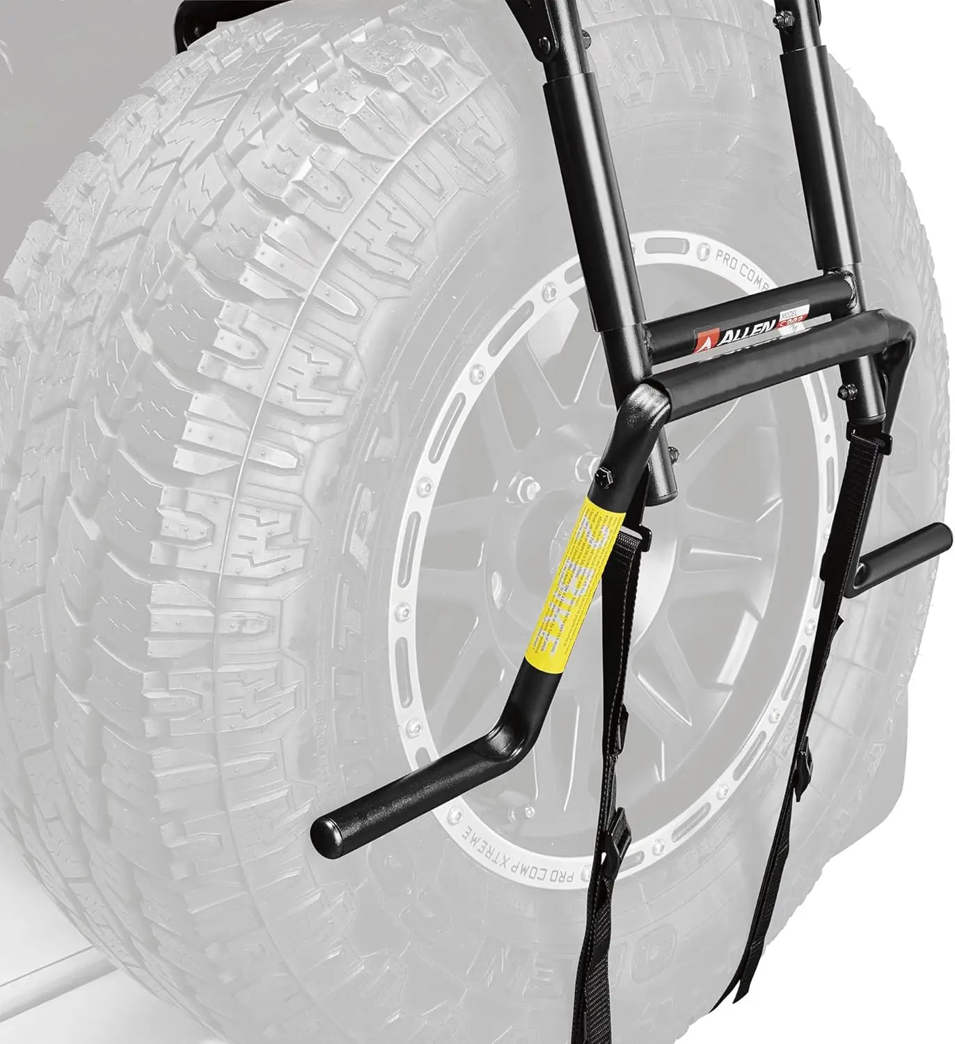 Universal 2-Bike Spare Tire Rack, Heavy-Duty Carrier for Easy Transport and Secure Storage