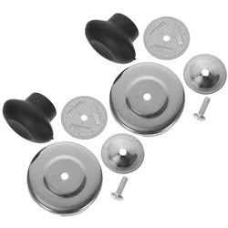 2pcs Whistle Pan Lid Knob for Kitchen with Kettle Lid Handles Durable and Convenient Teapot Flute Lid Replacement