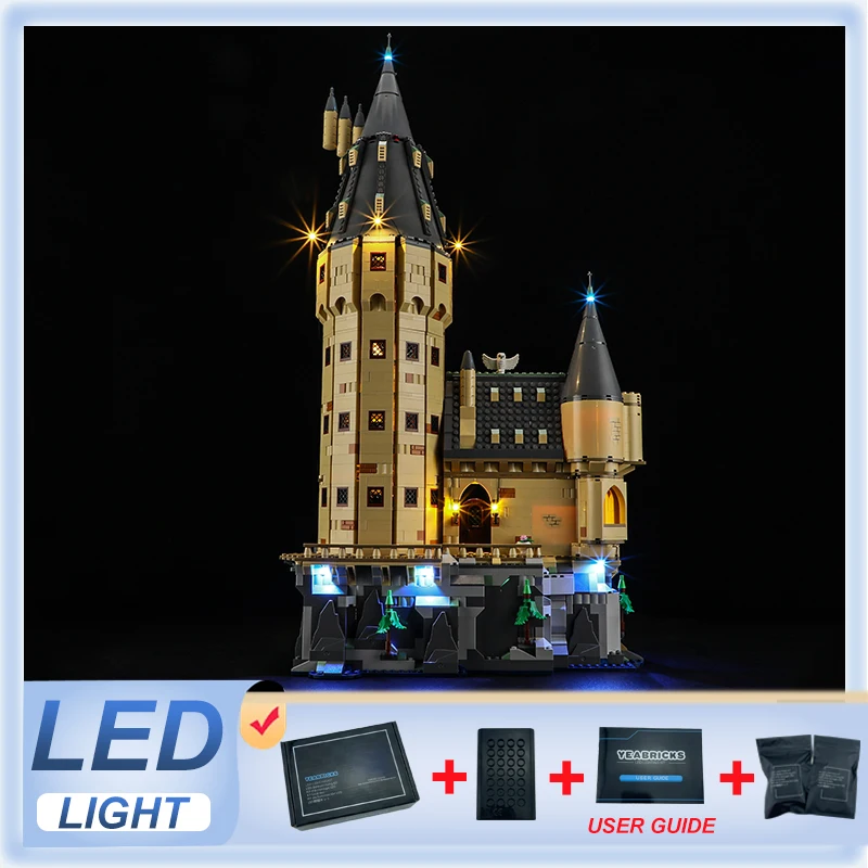 

Комплект светодиодных фонарей «сделай сам» для LEGO 76454 Главная башня (только светодиодный светильник, без модели блоков)