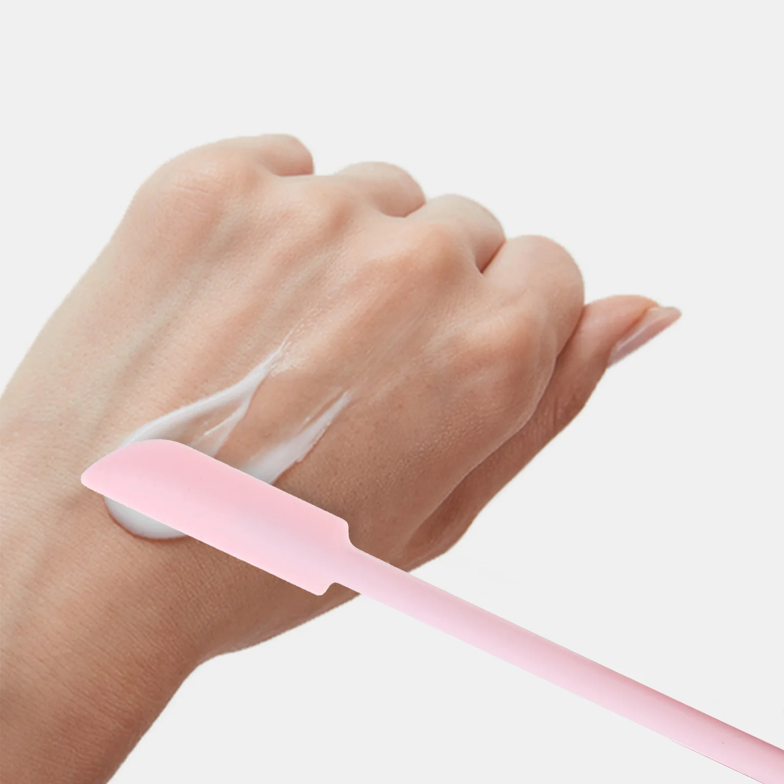 3pcs Silicone Beauty Spatula Set Mini Spatula For Cosmetics Lotion Cream Face Mask Scraper Kitchen Sauce Dispenser Tool