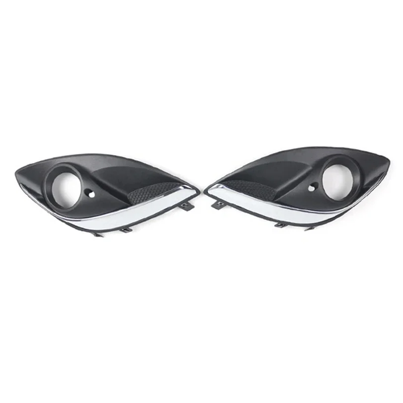 

Пара левых и правых решеток переднего бампера автомобиля для Opel Corsa D 2011-2014, крышка противотуманной фары 13286025 13345358 13344798 1400873