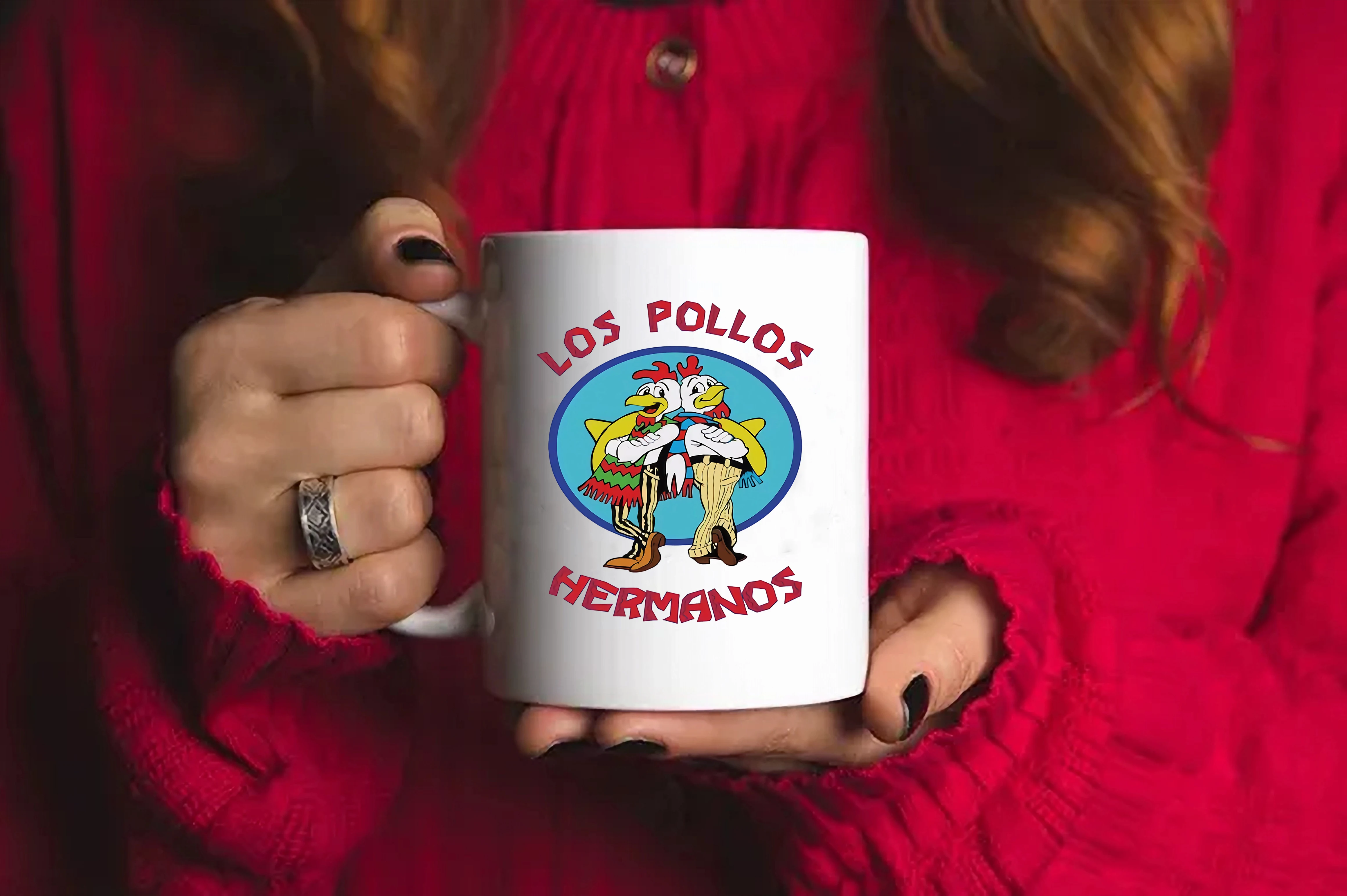 Los Pollos Hermanos Breaking Bad Coffee Mug Gift Breaking Bad Fan Chicken Brothers Heisenberg Better Call Saul Funny Coffee Cup