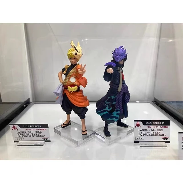 Bandai Banpresto Naruto 20th Anniversary Commemorative Costumes Naruto  Sasuke Anime Figures Action Model Toys - Action Figures - AliExpress