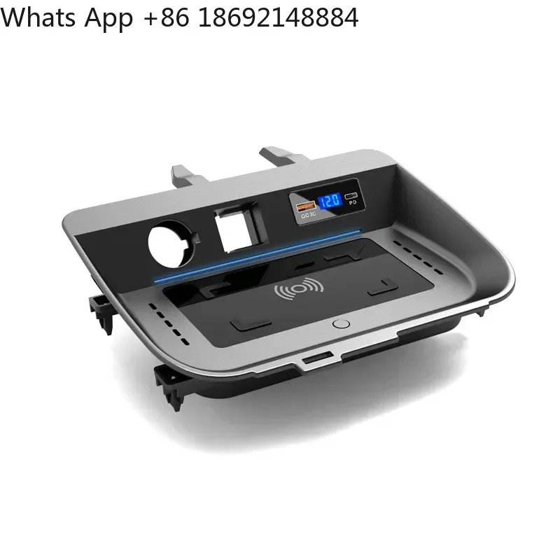 Wireless Charger suitable for 2020-2023 Toyota RAV4 Willanda with Type-C Fast Charging and Switch