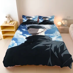 Jujutsu Kaisen Set biancheria da letto Giappone Famoso Anime Set copripiumino Trapunte Biancheria da letto Twin Queen King Singolo formato Dropshipping Regalo