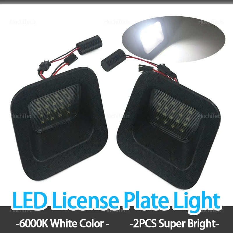 

LED Number Plate Light Error Free License Plate Lamp White For Dodge Ram 1500 2500 3500 2013 2014 2015 2016 2017 2018