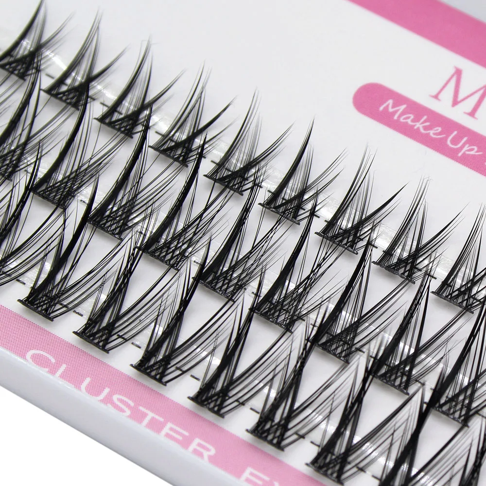 New segmented extension fake eyelashes DIY natural personal eyelash makeup tool, eye-catching eyelash bundle easy to operate