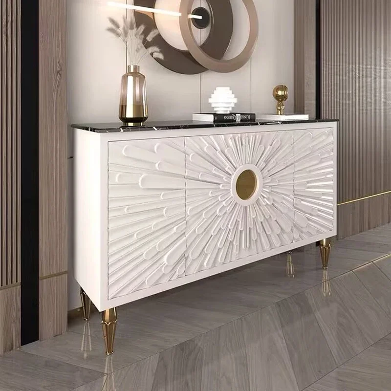 

#L Nordic Luxury Shoe Cabinet High-end Designer Furniture Entrance Hall Salon Interior Elegant Home
